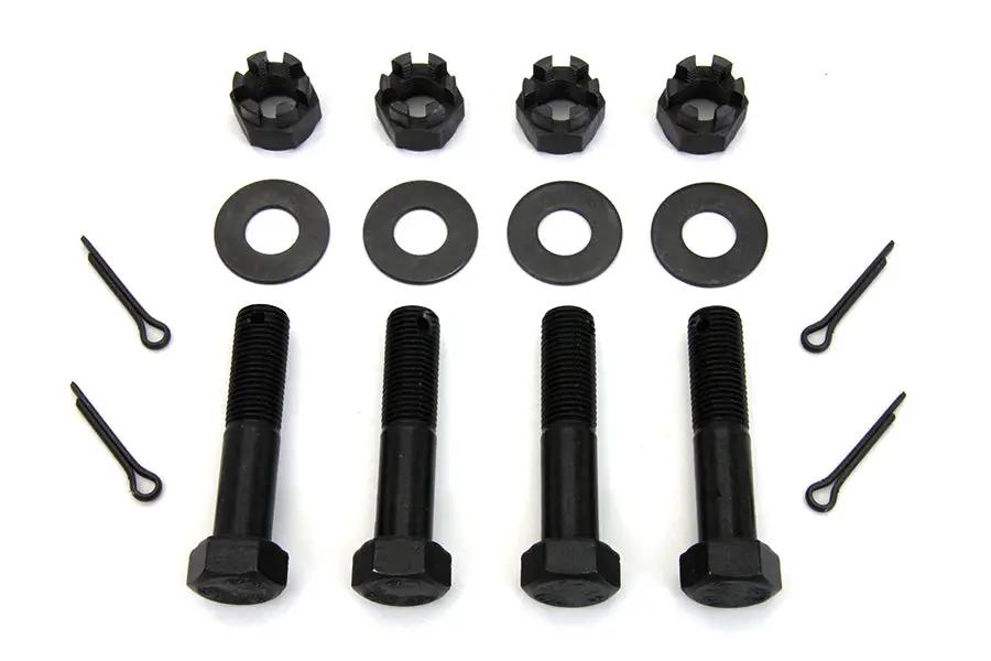 Colony Lower Motor Mount Kit Parkerized for Harley Davidson VL and WL Models by Colony