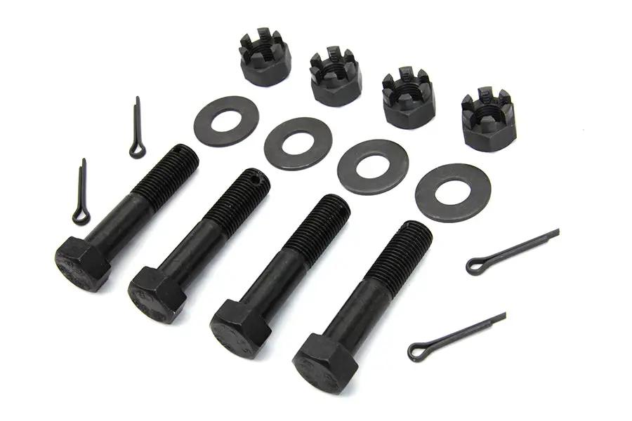 Colony Lower Motor Mount Kit Parkerized for Harley Davidson VL and WL Models by Colony