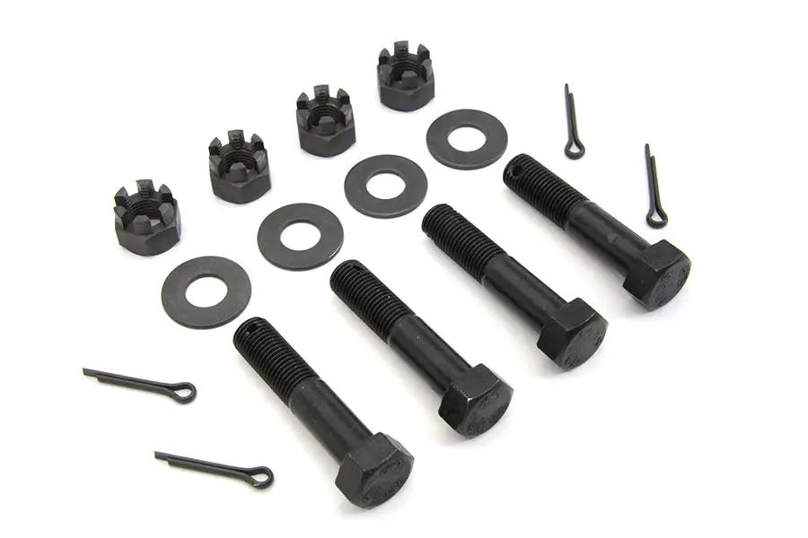 Colony Lower Motor Mount Kit Parkerized for Harley Davidson VL and WL Models by Colony