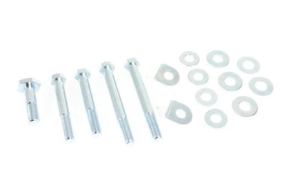 V-Twin Motor Mount Bolt Kit Parkerized for Harley Davidson EL and FL Models by V-Twin