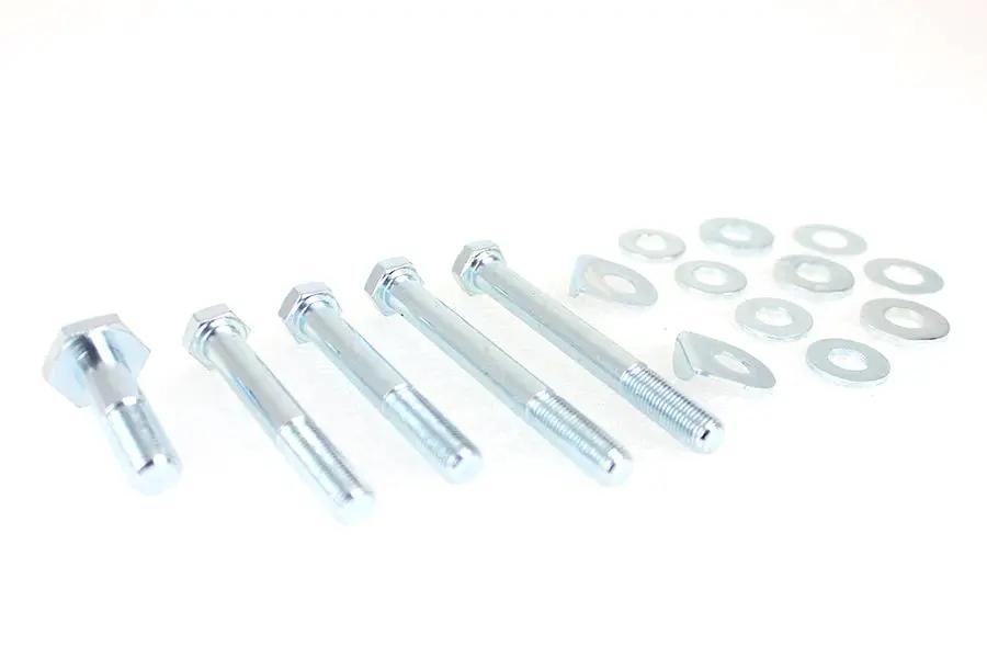 V-Twin Motor Mount Bolt Kit Parkerized for Harley Davidson EL and FL Models by V-Twin
