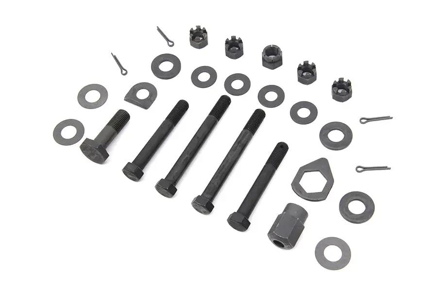 Colony Motor Mount Kit Parkerized for Harley Davidson EL and FL Models by Colony