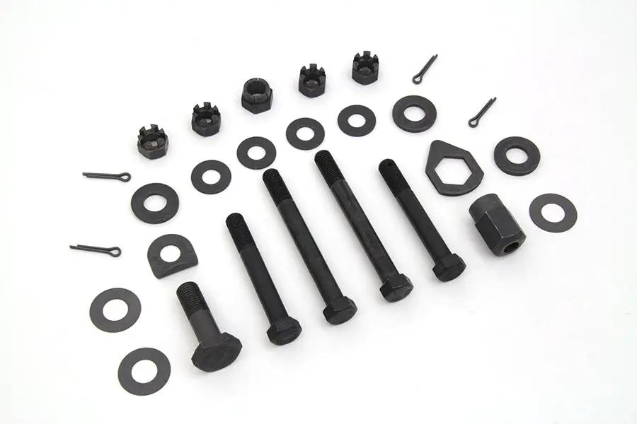 Colony Motor Mount Kit Parkerized for Harley Davidson EL and FL Models by Colony