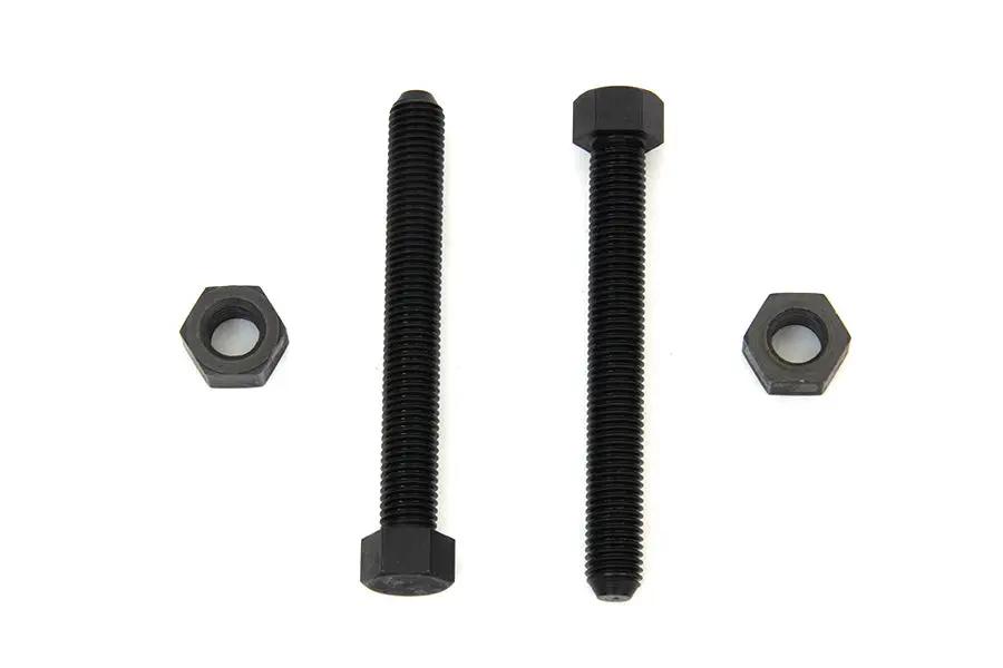 Colony Part Number 9528-2 Parkerized Rear Chain Adjuster for Harley Davidson WL Models by Colony