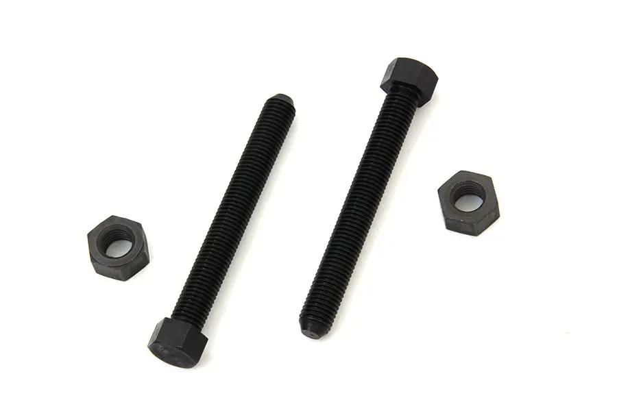 Colony Part Number 9528-2 Parkerized Rear Chain Adjuster for Harley Davidson WL Models by Colony