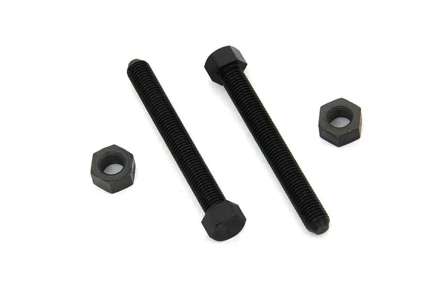 Colony Part Number 9528-2 Parkerized Rear Chain Adjuster for Harley Davidson WL Models by Colony