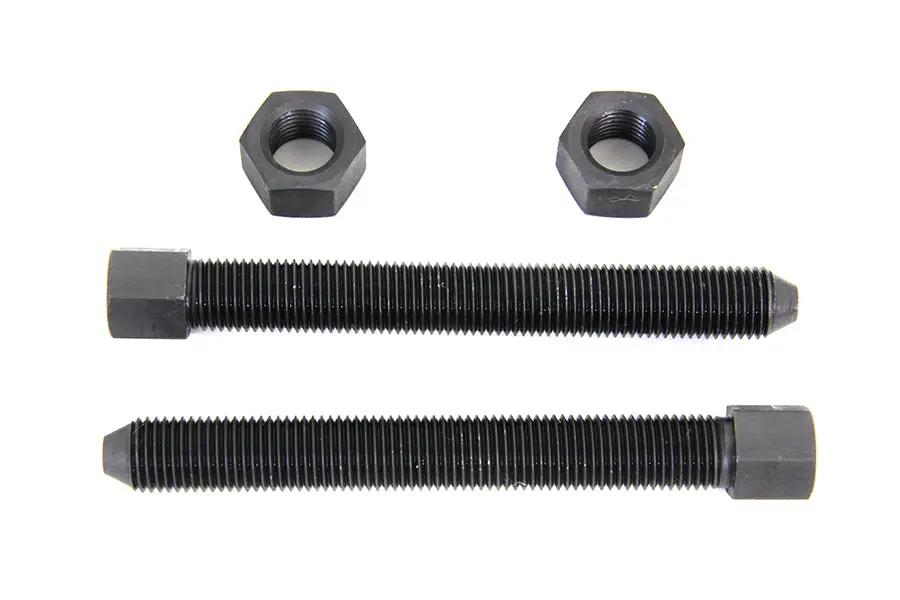 V-Twin Rear Chain Adjuster Parkerized for Harley Davidson EL and FL Models (Part #78198P) by V-Twin