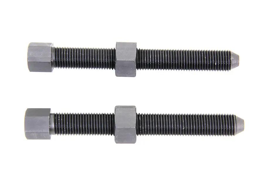V-Twin Rear Chain Adjuster Parkerized for Harley Davidson EL and FL Models (Part #78198P) by V-Twin