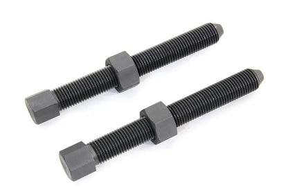 V-Twin Rear Chain Adjuster Parkerized for Harley Davidson EL and FL Models (Part #78198P) by V-Twin