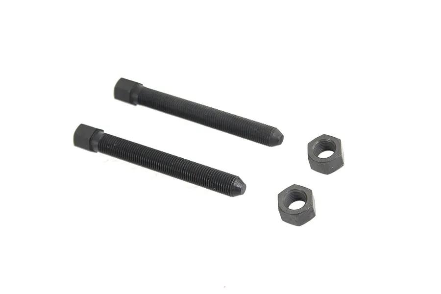 Colony Rear Chain Adjuster Parkerized for Harley Davidson EL and FL Models by Colony