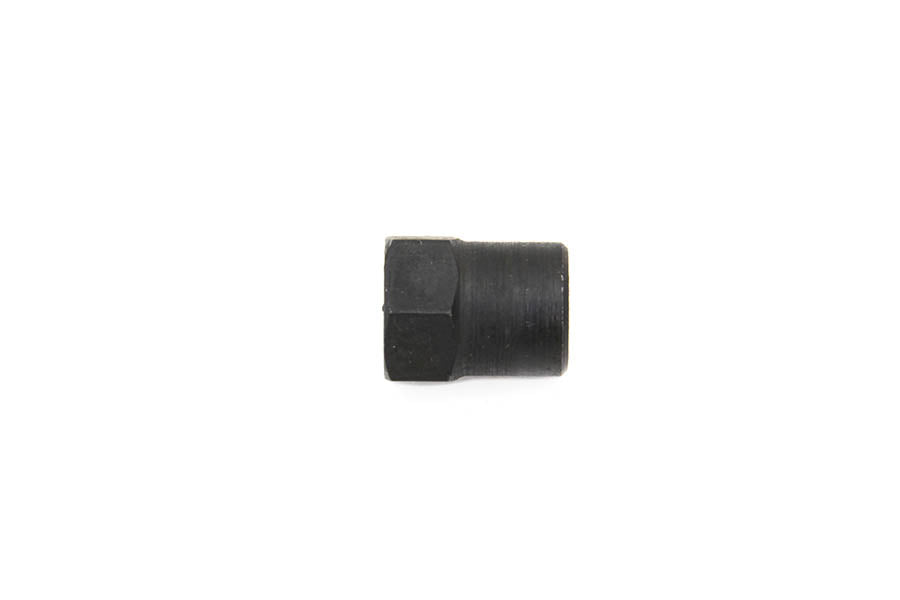 Colony Parkerized Oil Pump Mount Nut with 1/4-24 Thread for Harley Davidson Side Valve Models