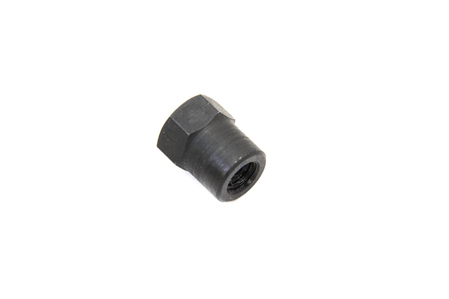 Colony Parkerized Oil Pump Mount Nut with 1/4-24 Thread for Harley Davidson Side Valve Models