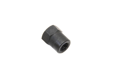 Colony Parkerized Oil Pump Mount Nut with 1/4-24 Thread for Harley Davidson Side Valve Models
