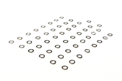 Colony Chrome Flat Washer 1/4 inch Inner Diameter, Pack of 50