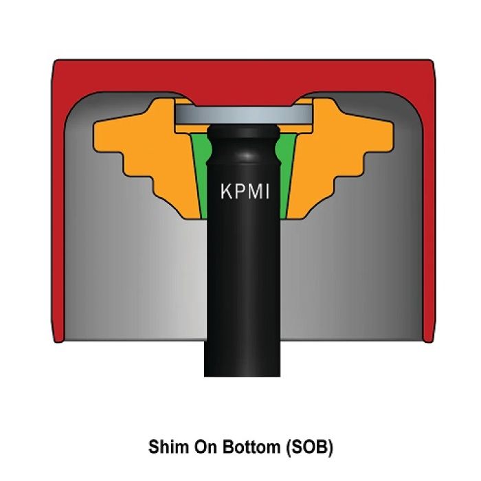 Kibblewhite KPMI DLC Coated Hardened Steel Tappet - 31.15mm Outer Diameter