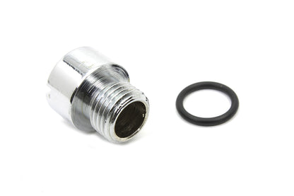 Colony Tappet Oil Screen Plug with Chrome Finish for Harley Davidson Big Twin and FX Models