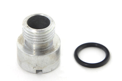 Colony Tappet Oil Screen Plug with Cadmium Finish for Harley Davidson Big Twin and FX Models