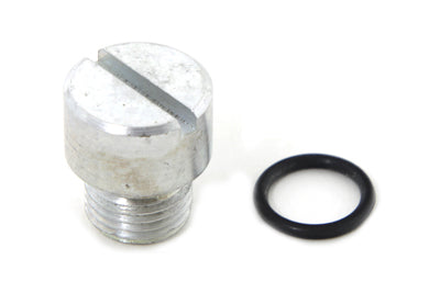 Colony Tappet Oil Screen Plug with Cadmium Finish for Harley Davidson Big Twin and FX Models