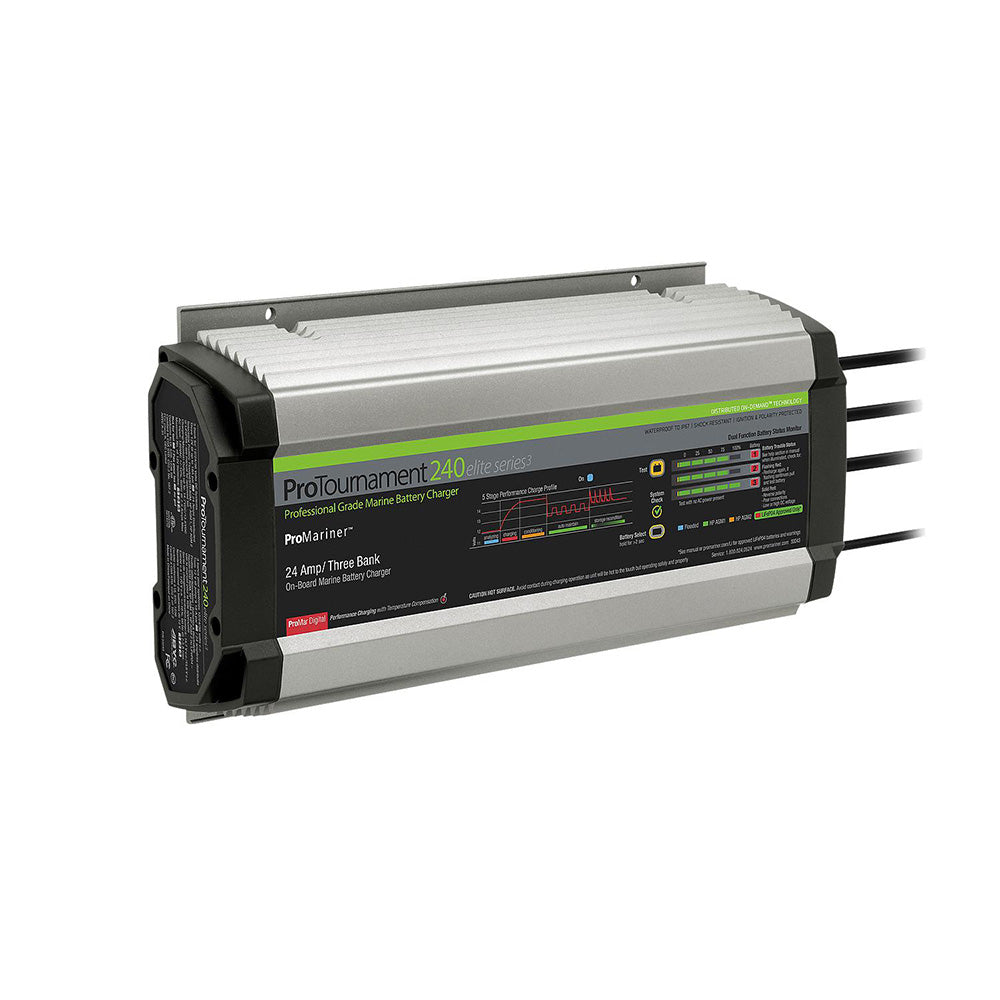ProMariner ProTournament 240 Elite Series3 3-Bank Marine Battery Charger