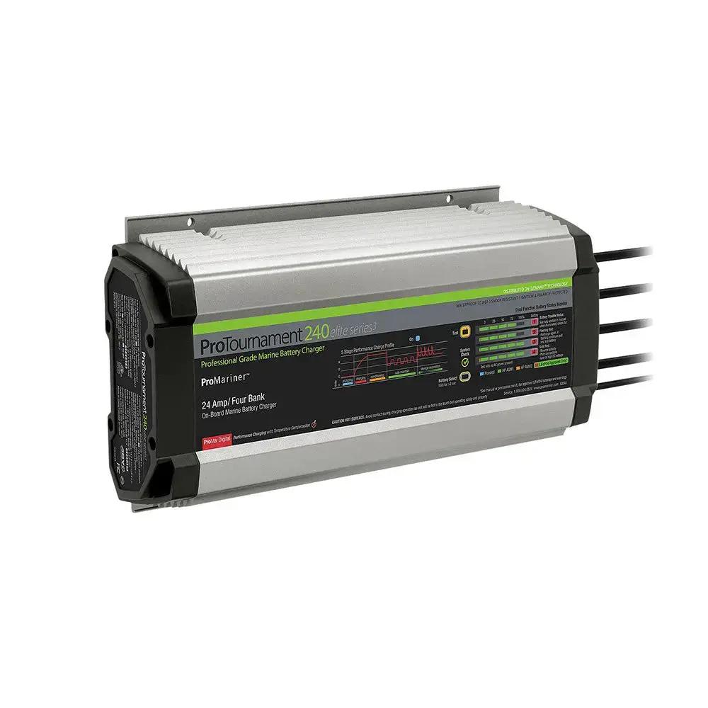 ProMariner ProTournament 240 Elite Series3 4-Bank On-Board Marine Battery Charger by ProMariner