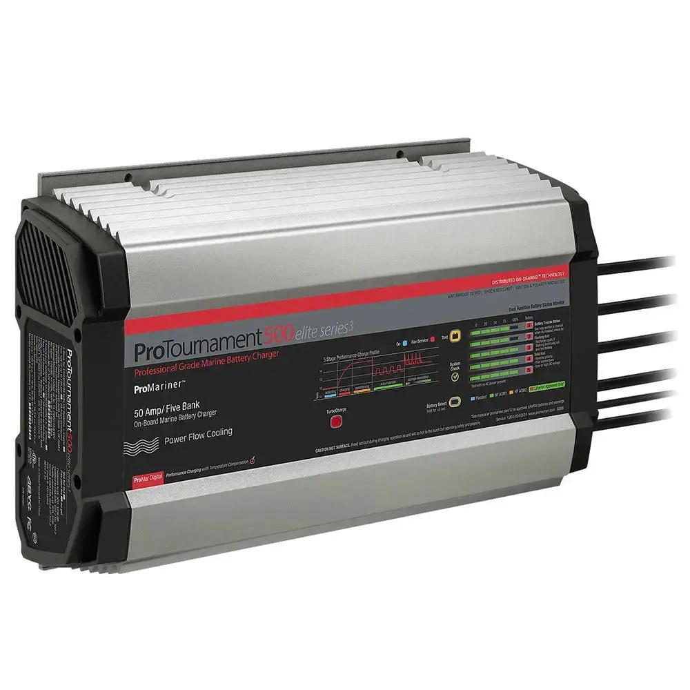 ProMariner ProTournament 500 Elite Series3 5-Bank On-Board Marine Battery Charger by ProMariner
