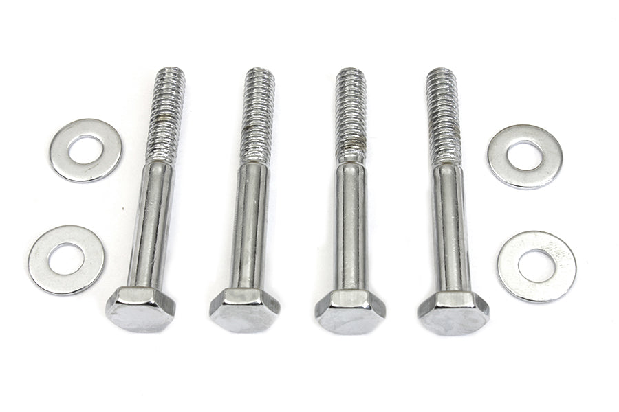 Colony Transmission Top Cover Screw Kit Chrome for Harley Davidson FL and FX Models