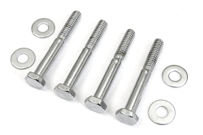 Colony Transmission Top Cover Screw Kit Chrome for Harley Davidson FL and FX Models