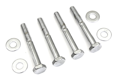 Colony Transmission Top Cover Screw Kit Chrome for Harley Davidson FL and FX Models