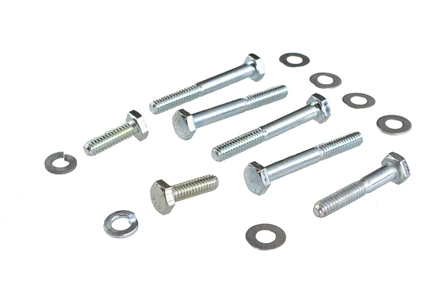 Colony Transmission Top Cover Screw Kit Zinc for Harley Davidson FL and FX Models