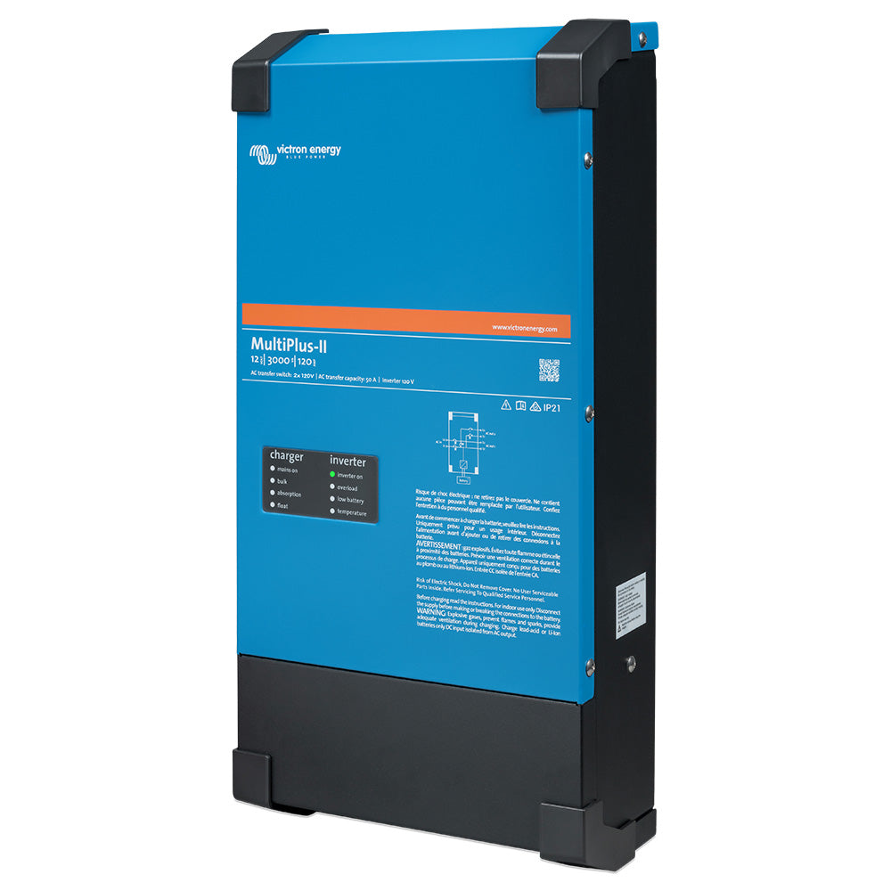 Victron Energy MultiPlus-II 12/3000 - 120-50 - 2x 120V UL Approved Power Inverter and Charger