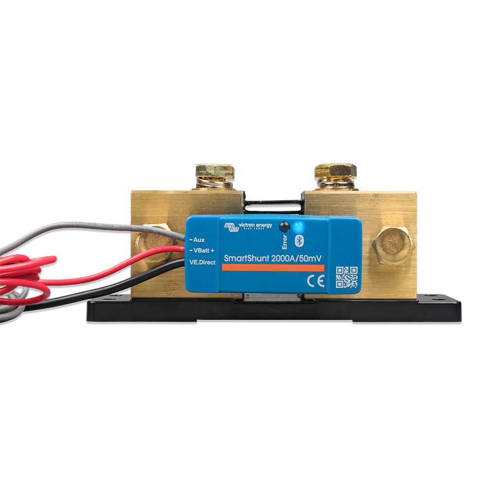 Victron Energy SmartShunt 2000A/50MV IP65 Bluetooth Battery Monitor with VE.Direct Port