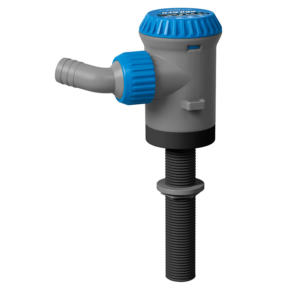 TRAC Outdoors Submersible Thru-Hull Pump 600 GPH - 12V Marine Water Pump