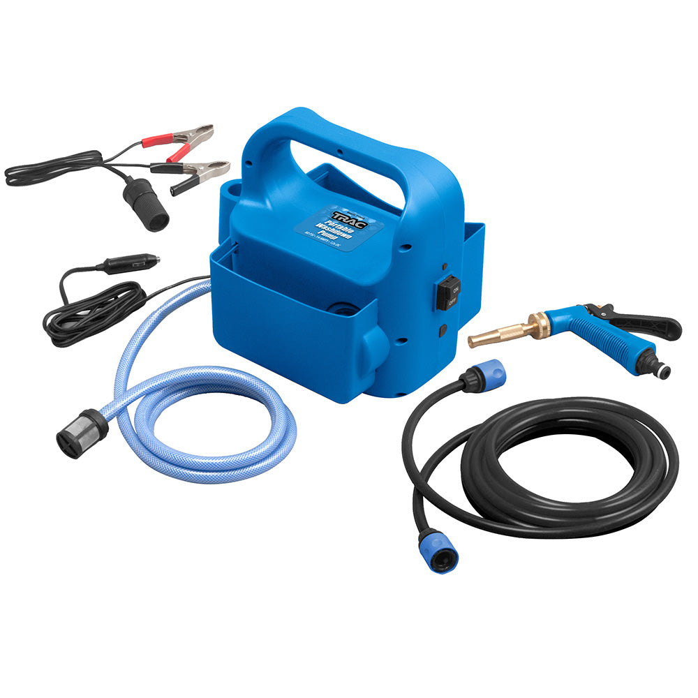 TRAC Outdoors Portable Washdown Pump Kit with 2 GPM Flow and 100 PSI Pressure