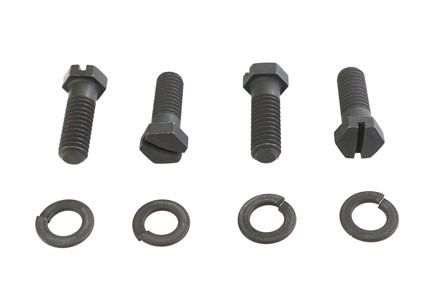 Colony Parkerized Linkert Carburetor Mount Screws for Harley Davidson FL Models