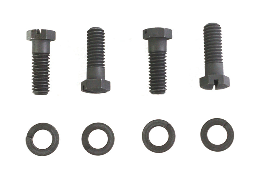 Colony Parkerized Linkert Carburetor Mount Screws for Harley Davidson FL Models