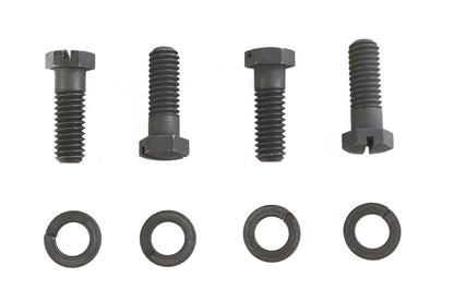 Colony Parkerized Linkert Carburetor Mount Screws for Harley Davidson FL Models