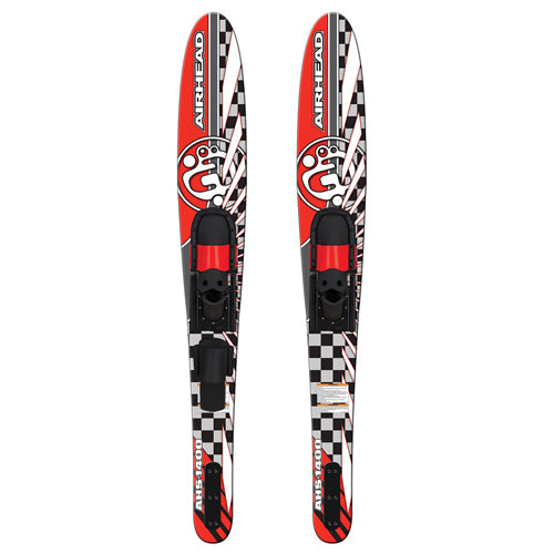 AIRHEAD S-1400 Wide Body Combo Skis - 65 Inch Pair