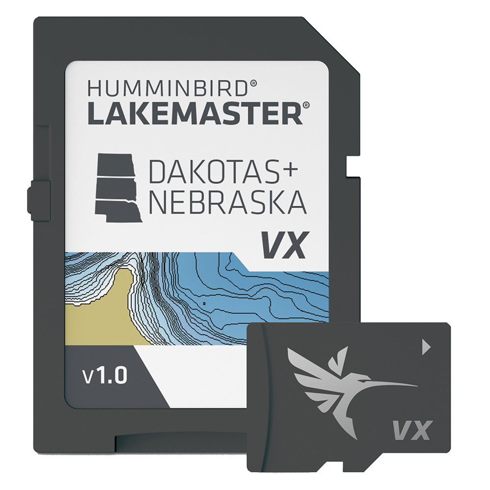 Humminbird LakeMaster VX Dakotas/Nebraska Mapping Solution with VX Technology