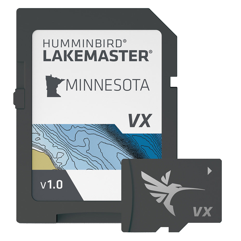 Humminbird LakeMaster VX Minnesota Mapping Card with VX Technology