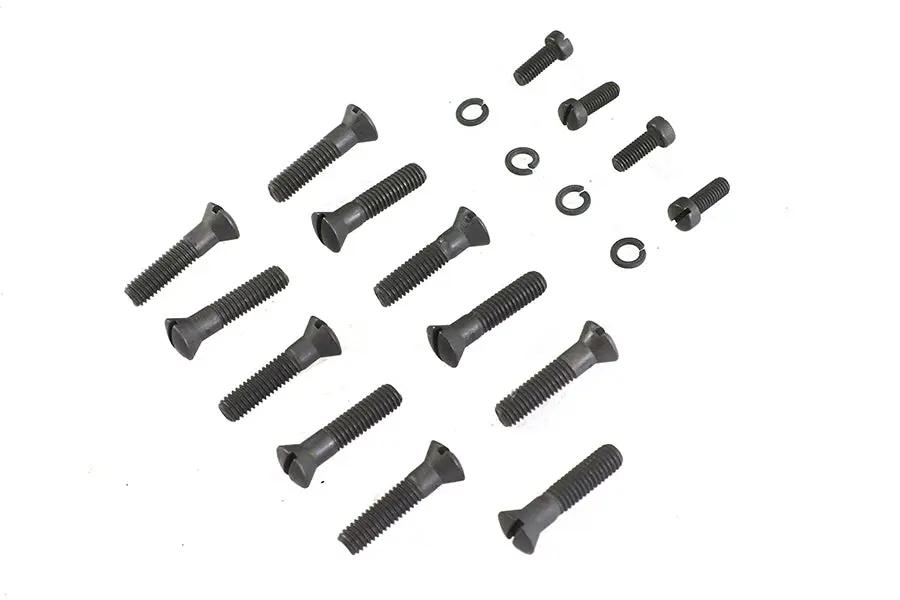 Colony Parkerized Cam Cover Screw Kit for 1932-1941 Harley Davidson W Models by Colony