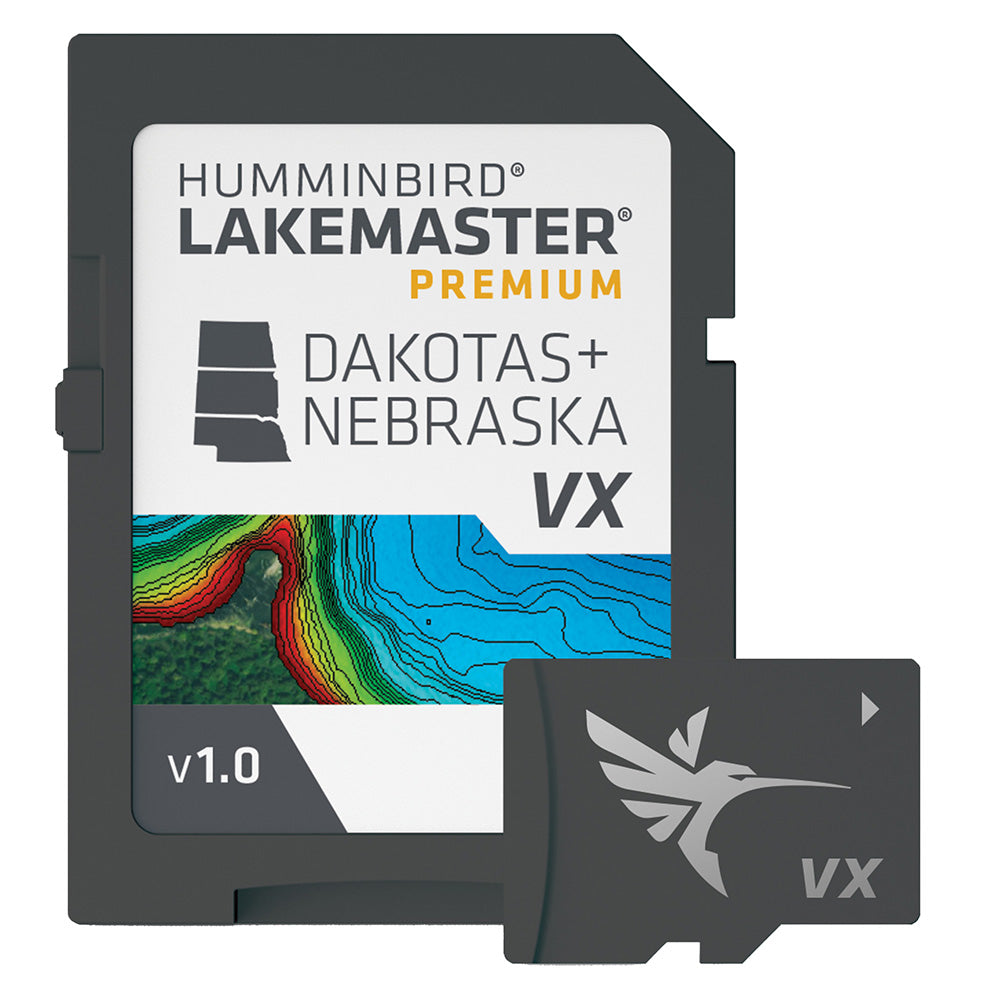 Humminbird LakeMaster VX Premium Dakota/Nebraska Mapping System