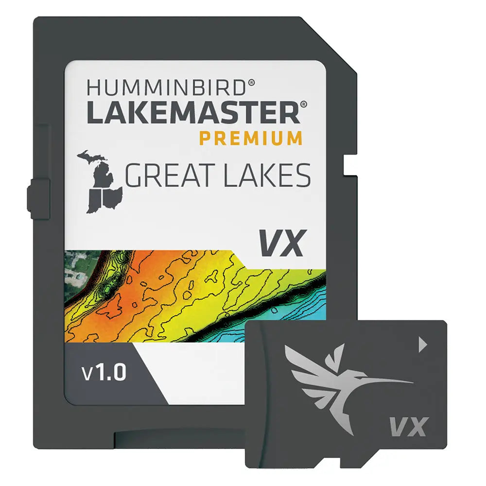 Humminbird LakeMaster VX Premium - Great Lakes Mapping Solution