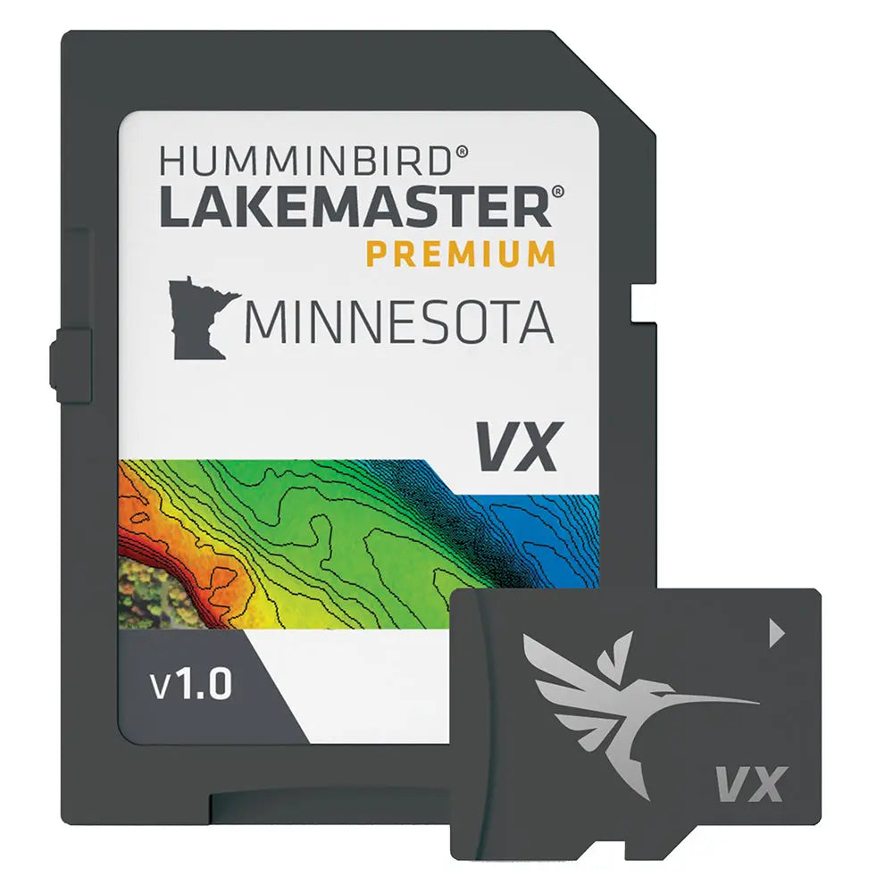 Humminbird LakeMaster VX Premium Minnesota Mapping Solution with VX Technology