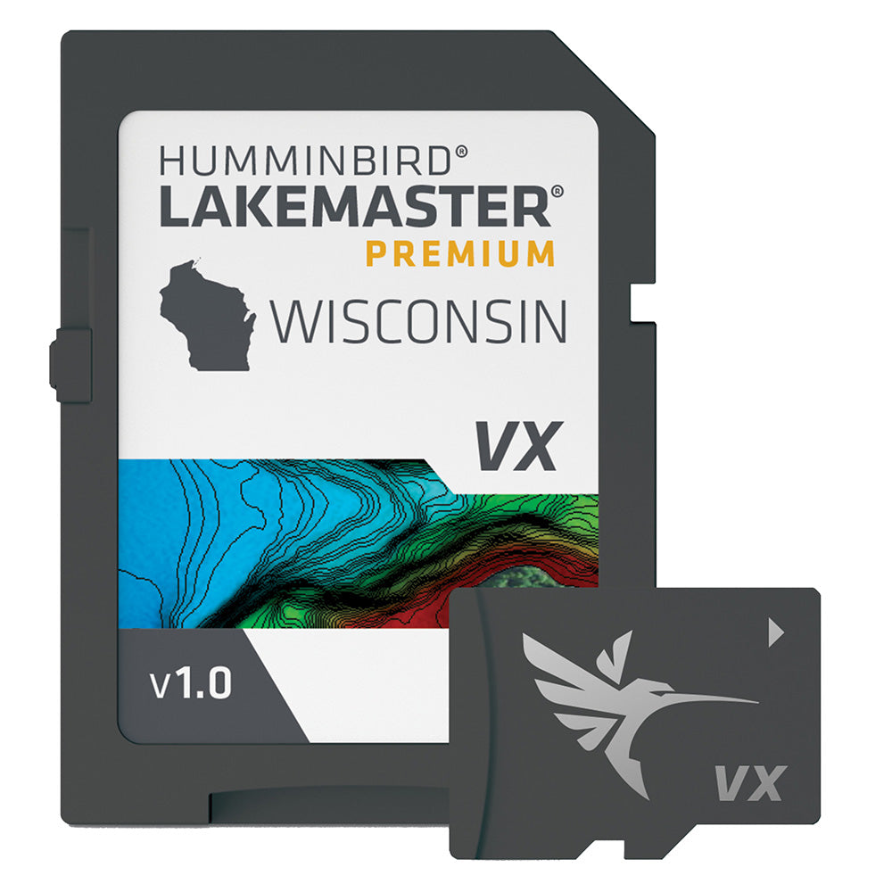 Humminbird LakeMaster VX Premium Wisconsin Mapping System