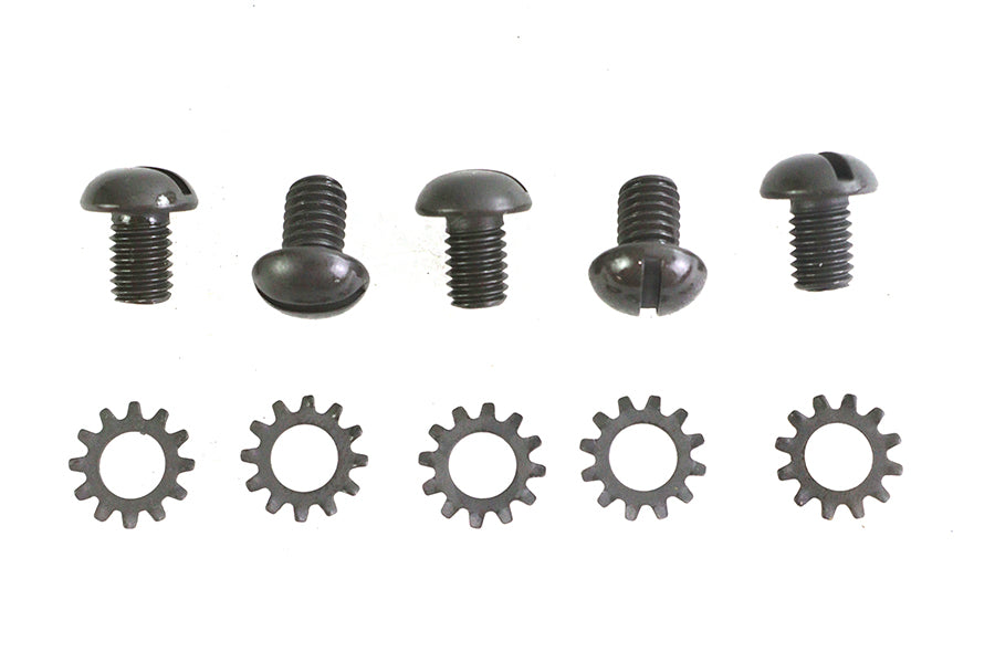 Colony Wheel Hub Star Screw Parkerized for Harley Davidson EL & FL Models