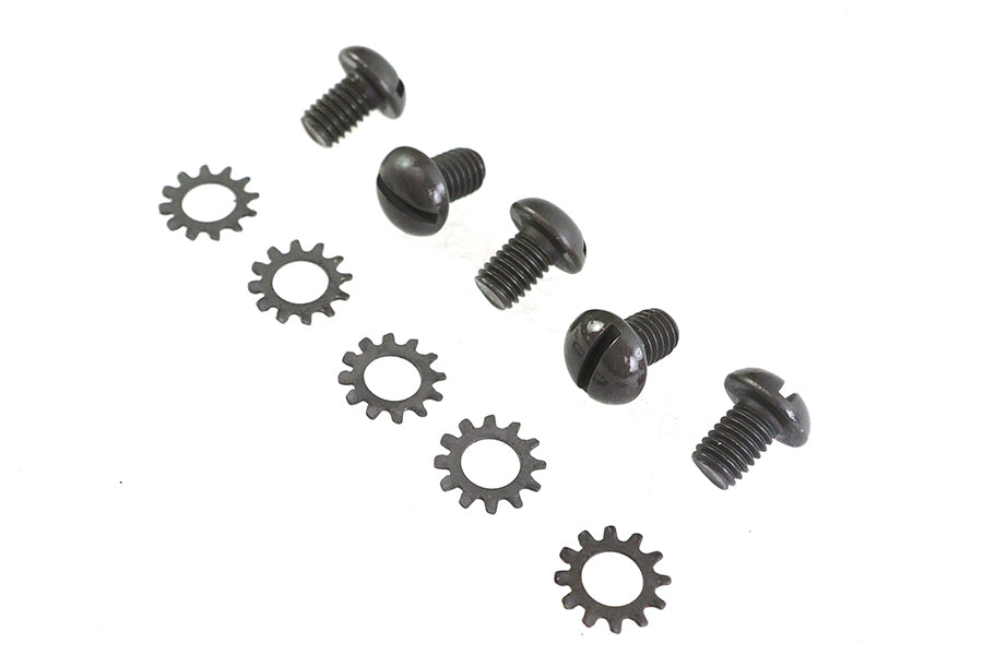 Colony Wheel Hub Star Screw Parkerized for Harley Davidson EL & FL Models