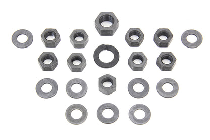 Colony Parkerized Transmission Side Cover Kit for Harley Davidson EL and UL Models