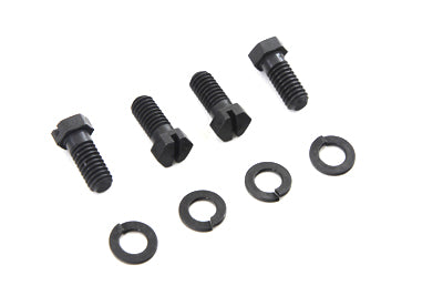 Colony Linkert Carburetor Mount Screws Parkerized Kit for Harley Davidson UL and EL Models