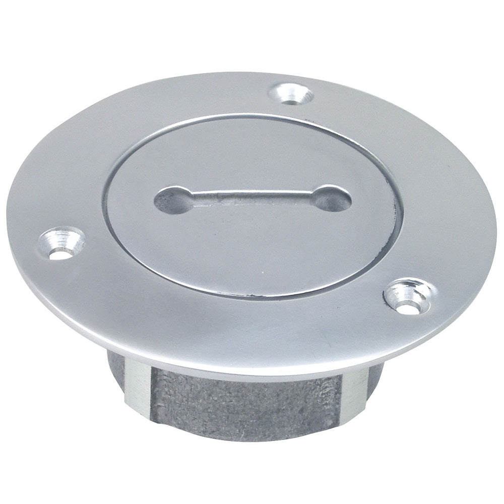 Perko 1-Inch Chrome Unmarked Pipe Deck Plate, Part Number 0528006CHR