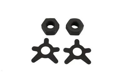 Colony Brake Shaft Nut and Lock Kit Parkerized for Harley Davidson UL Models by Colony